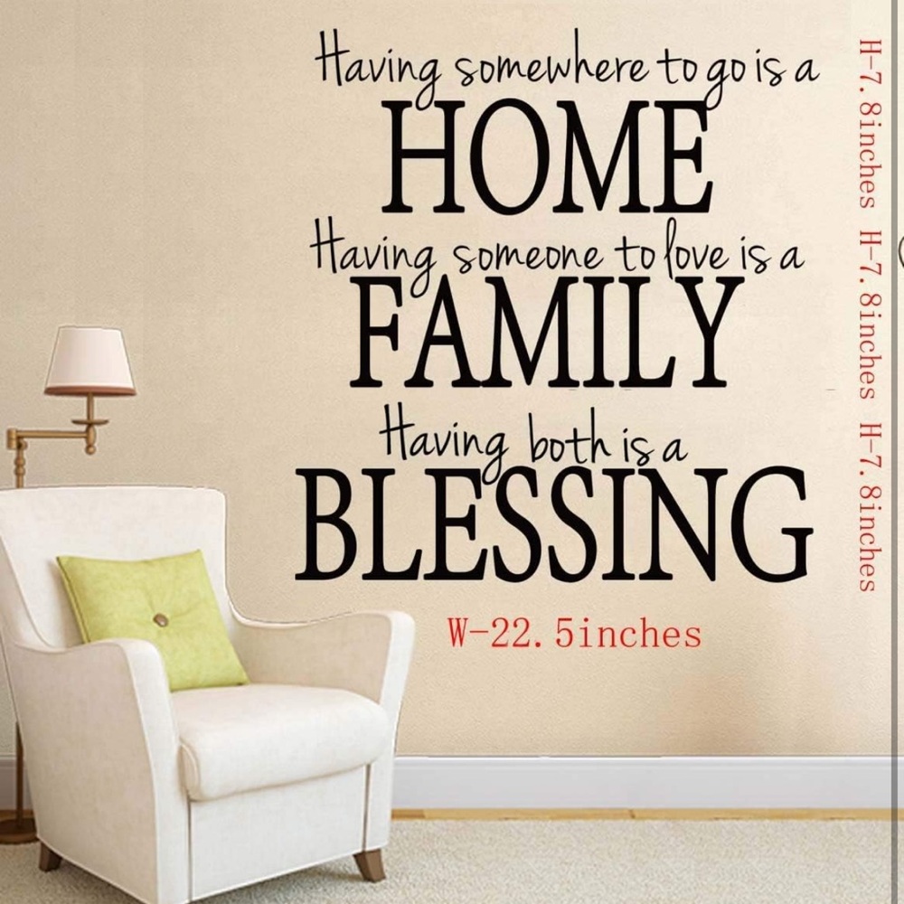 NEW IN BOX Vinyl Lettering Wall Art